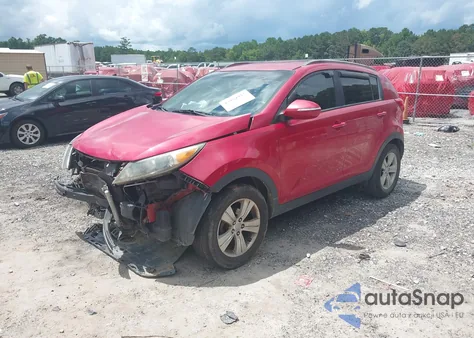 2011 Kia Sportage Lx из США, поврежденный, VIN KNDPB3A24B7017145